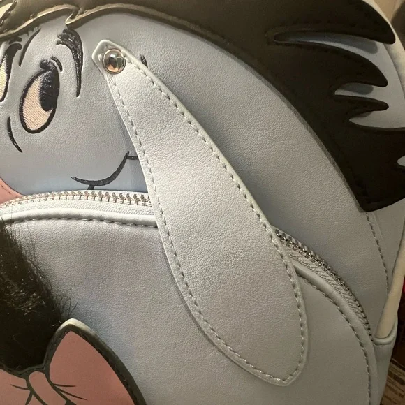 Loungefly Disney Eeyore Backpack - Light Blue and Pink - Picture 7 of 9